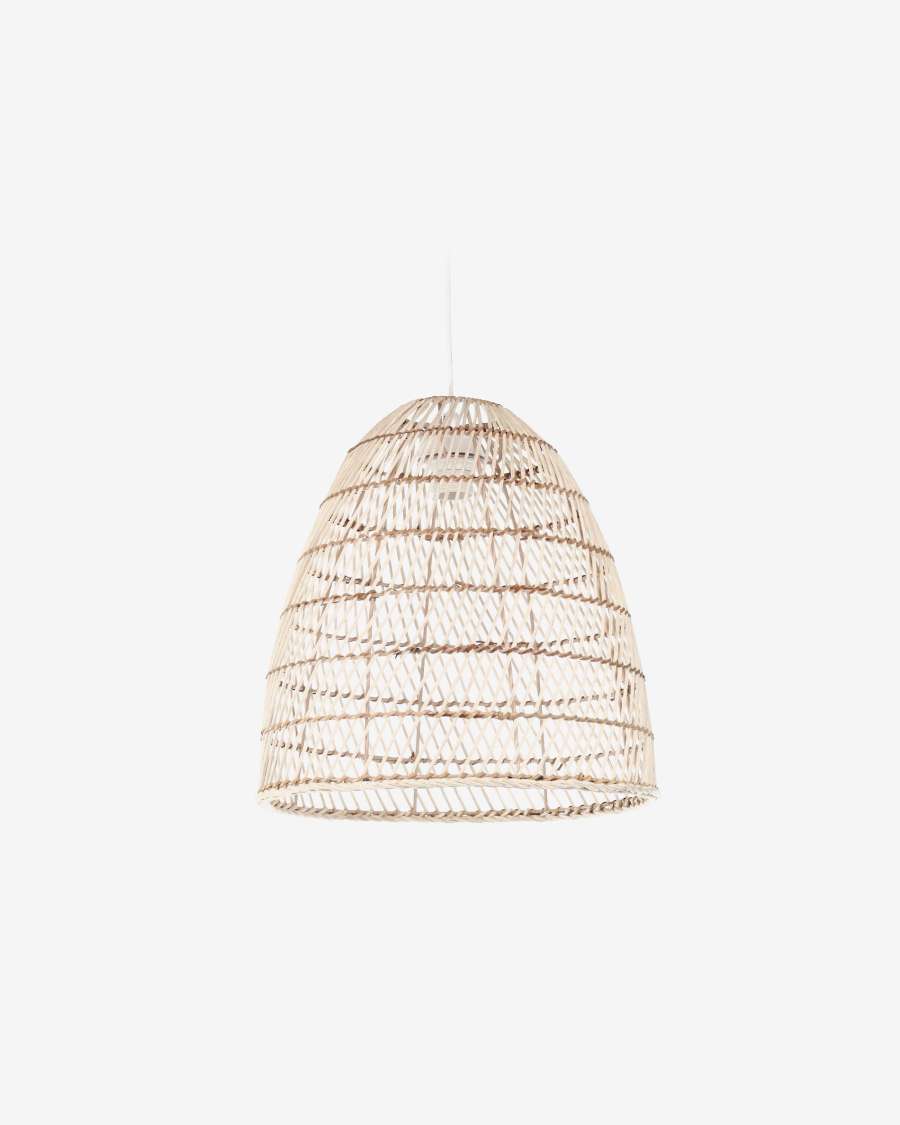 Lampenkap voor hanglamp Dunya in 100% rotan met natuurlijke finish Ø 35 cm