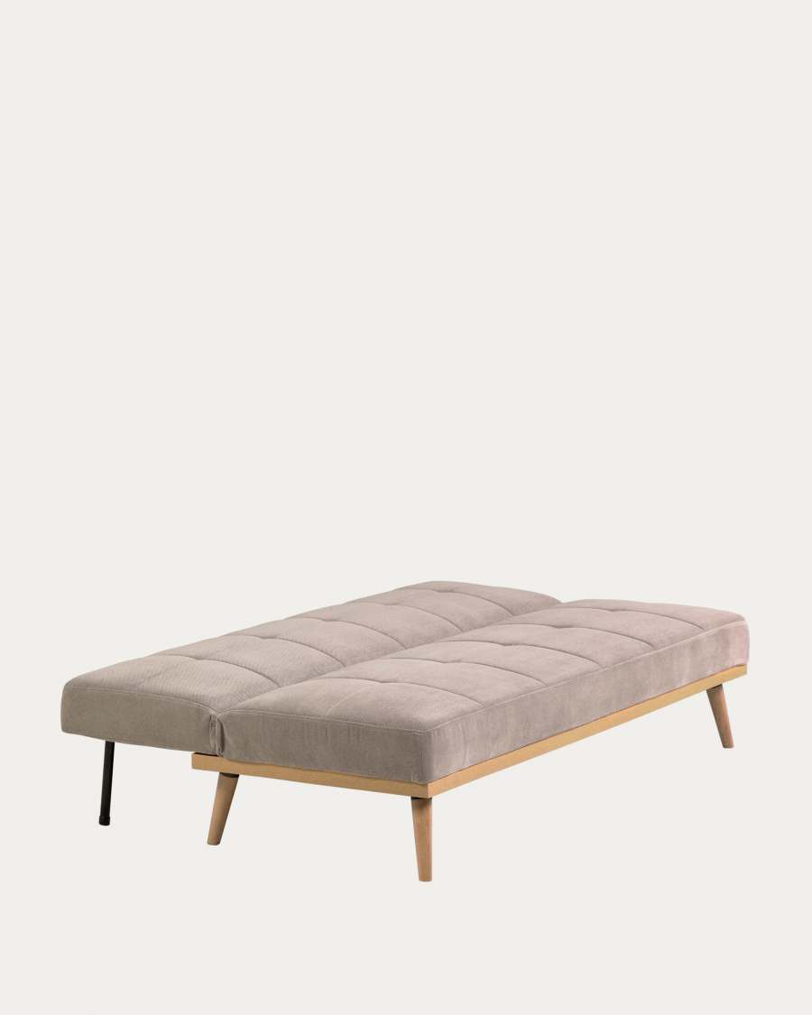 Nirit 3 seater sofa bed in grey, 180 cm