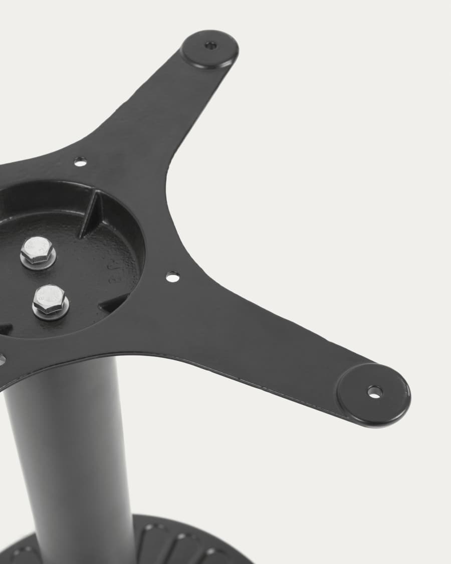 Tiaret outdoor table legs, in black