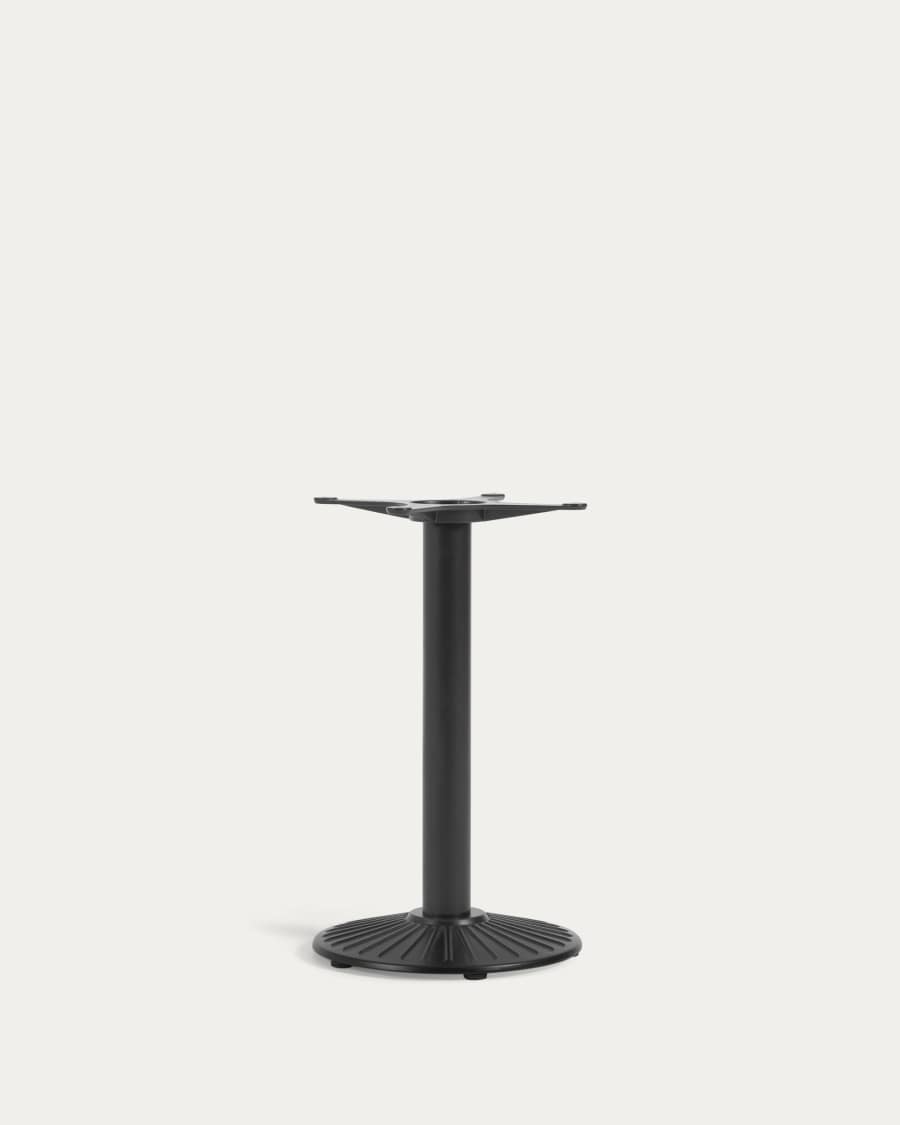 Tiaret outdoor table legs, in black