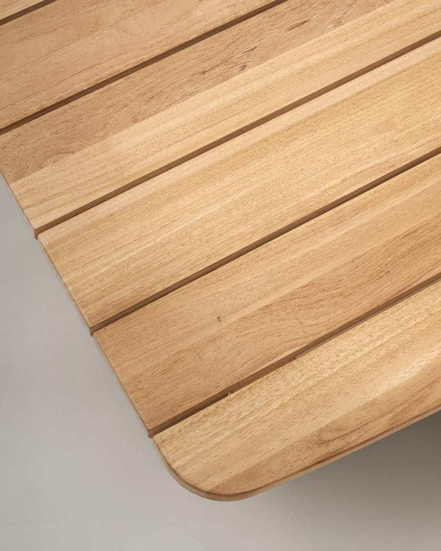 Tavolino da salotto Tirant in legno massiccio di teak FSC 100% 140 x 70 cm