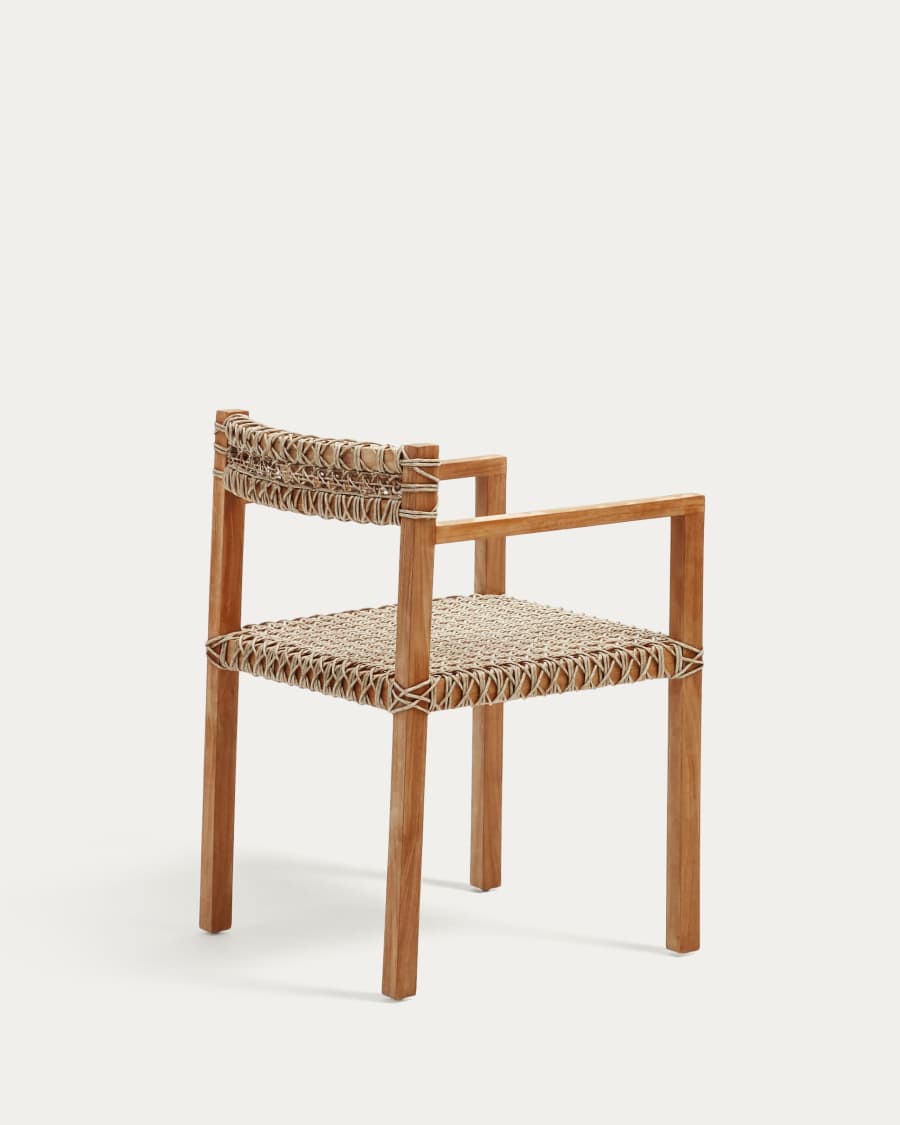 Giverola solid teak chair