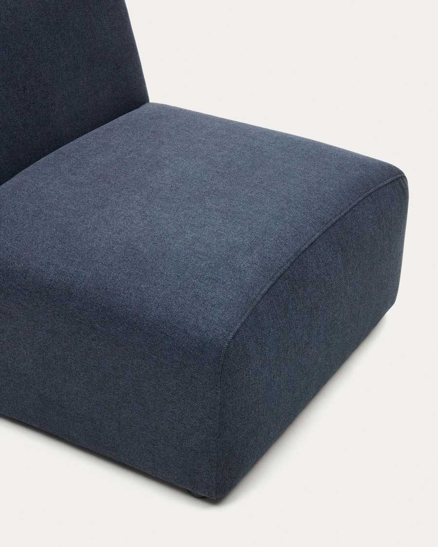 Neom seat module in blue, 75 cm FSC Mix Credit