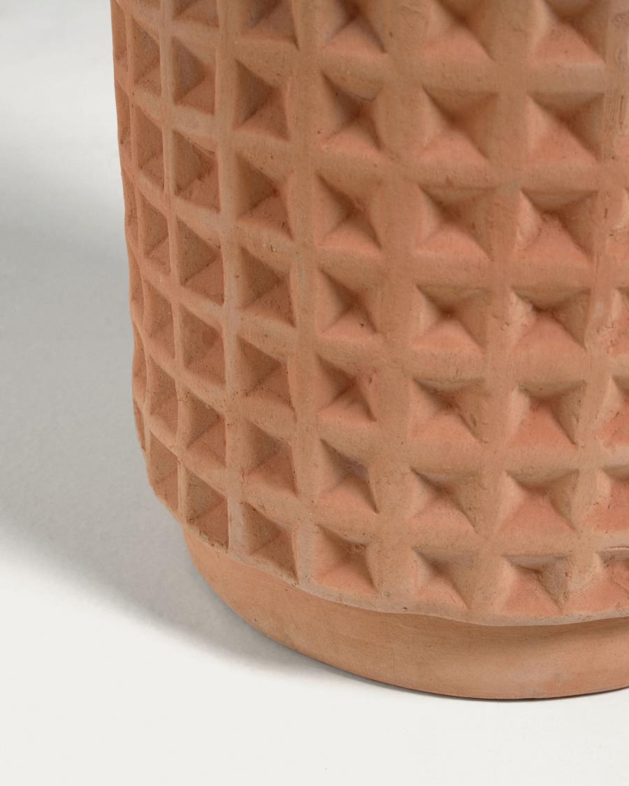 Celi set of 2 terracota plant pots, Ø 34 cm / Ø 25 cm