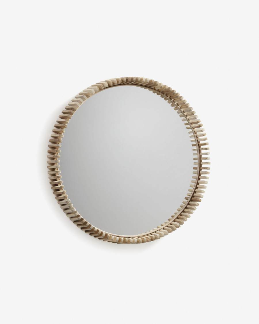 Polke mirror Ø 85 cm