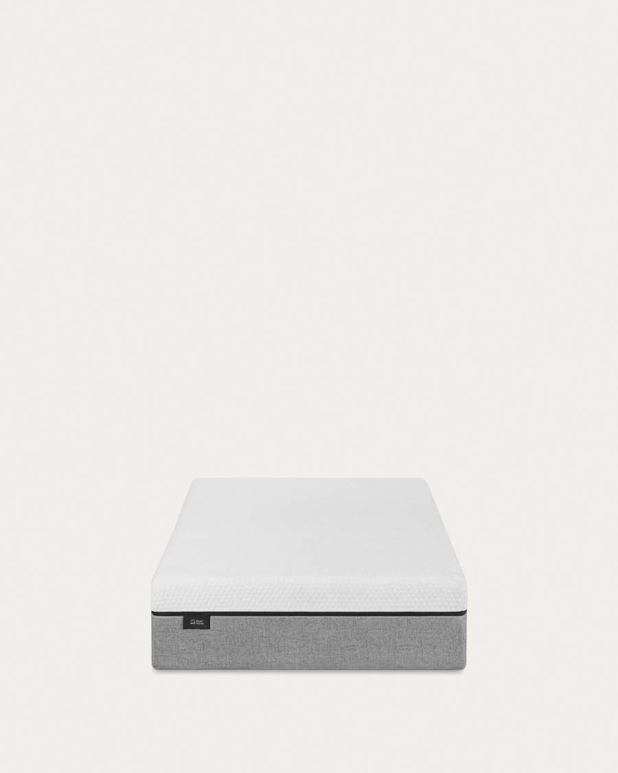 Eva viscoelastic mattress with removable cover 90 x 190 cm