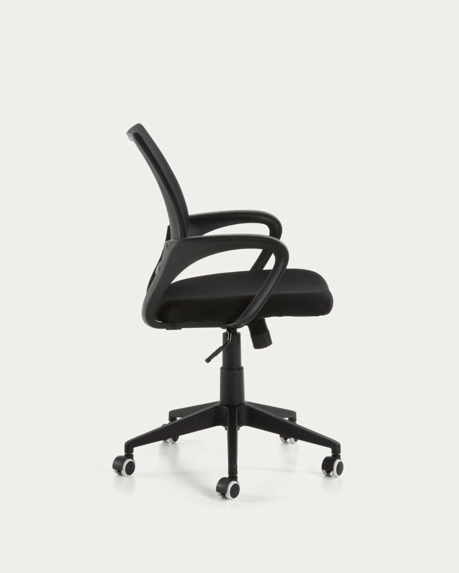 Chaise de bureau Rail noir