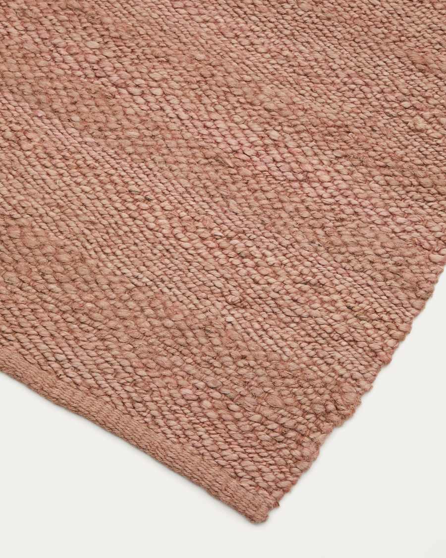 Sallova pink jute rug 160 x 230 cm