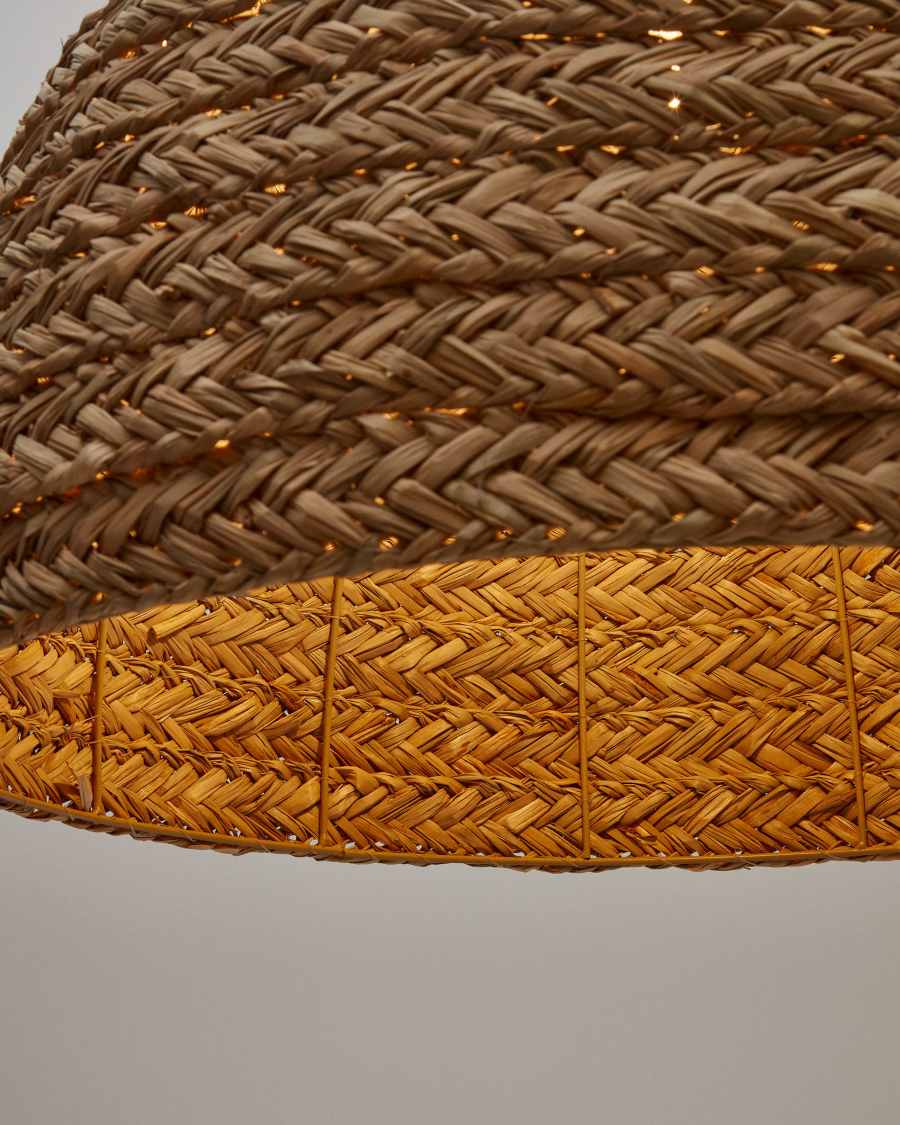Fonteta natural fiber ceiling lamp shade in a natural finish, Ø 60 cm