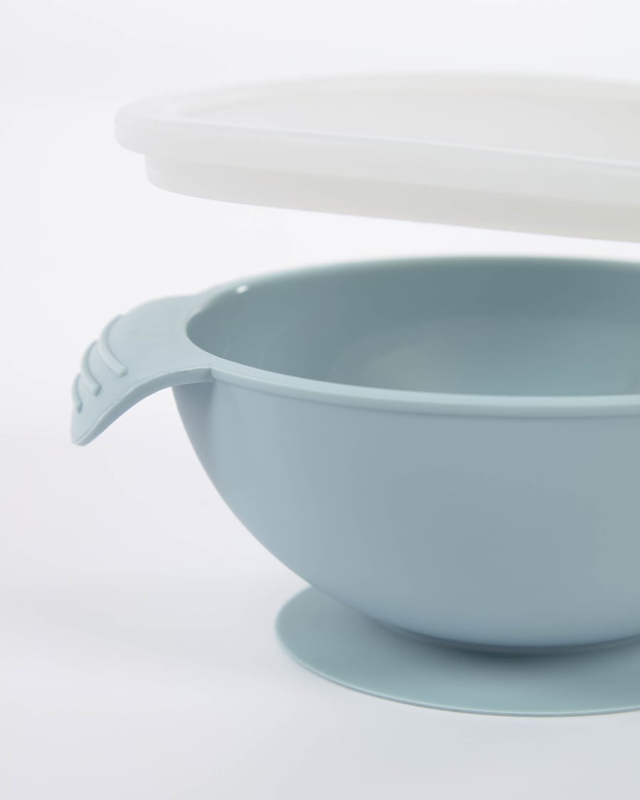 Jullie set of 2 bowls with silicone suction cup