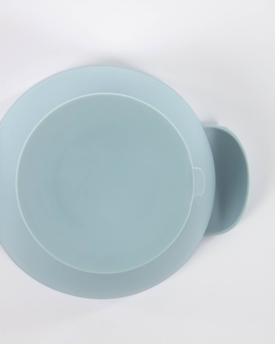 Jullie set of 2 bowls with silicone suction cup