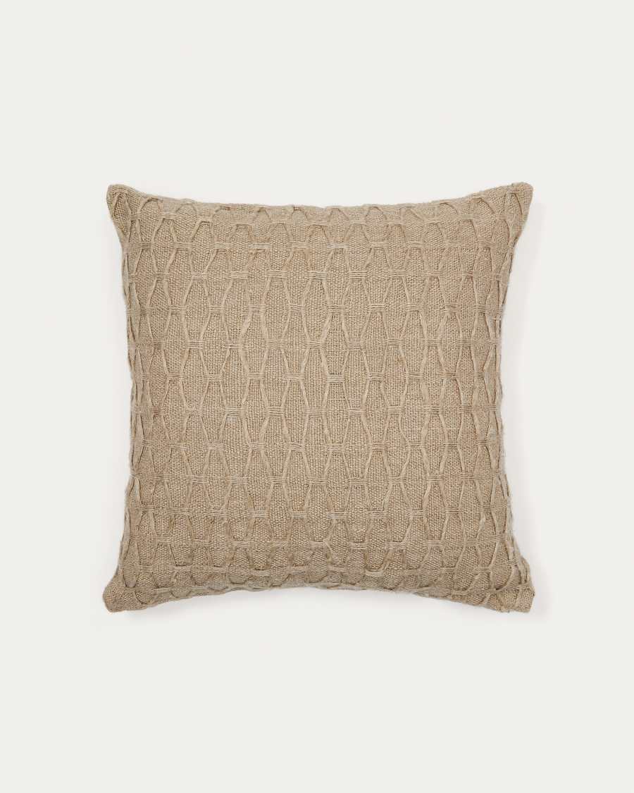 Housse de coussin Satae 100% lin naturel 45 x 45 cm