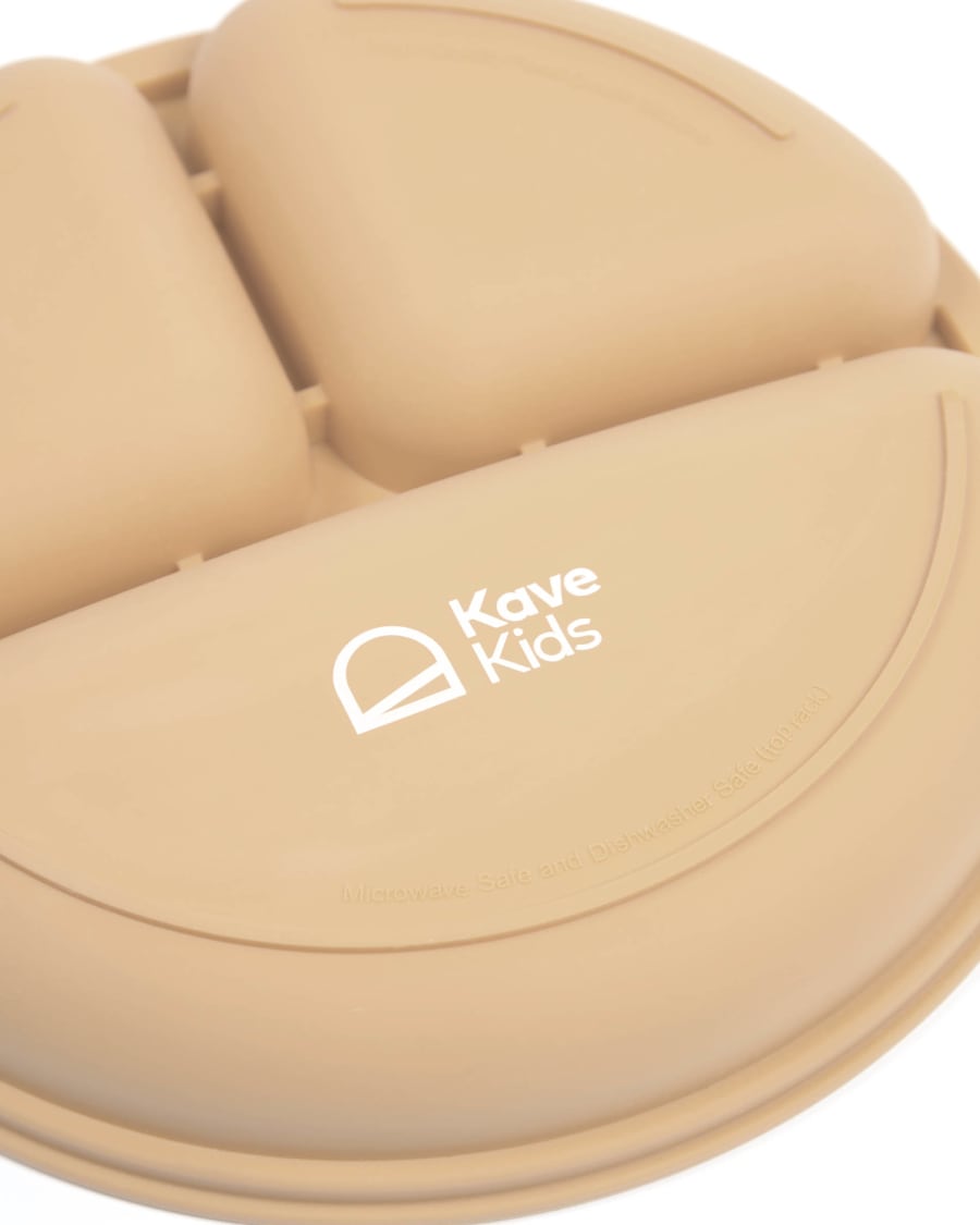 Πιάτο και μαχαιροπίρουνα Epiphany, καφέ σιλικόνη και ξύλο