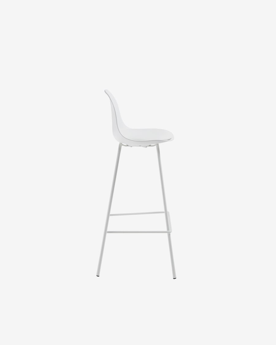Tabouret Brighter blanc hauteur 75 cm