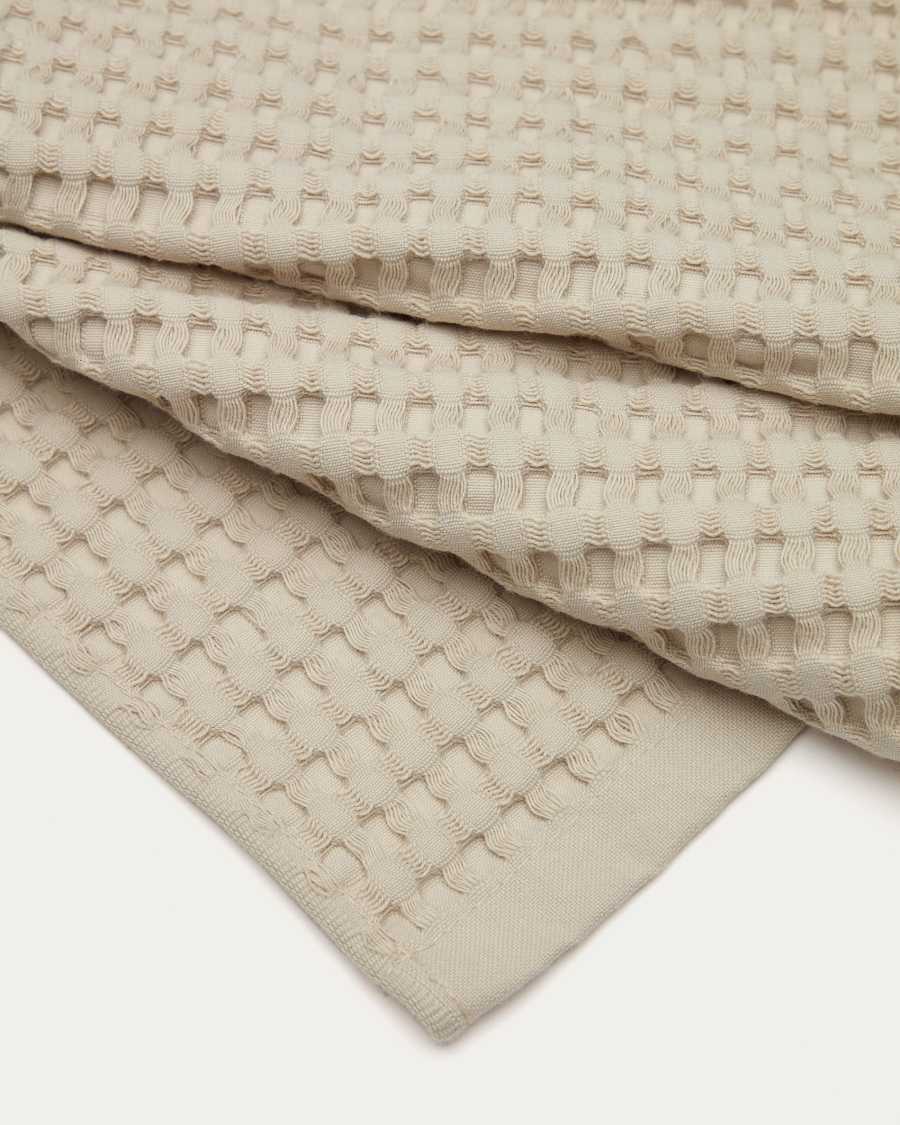 Zinnia Handtuch 100% Baumwolle beige 70 x 140 cm