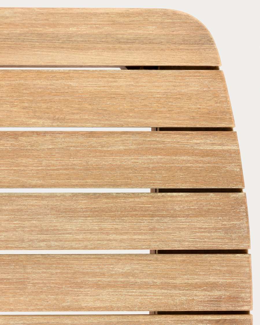 Sheryl 90 x 90 cm table made from solid eucalyptus FSC 100%