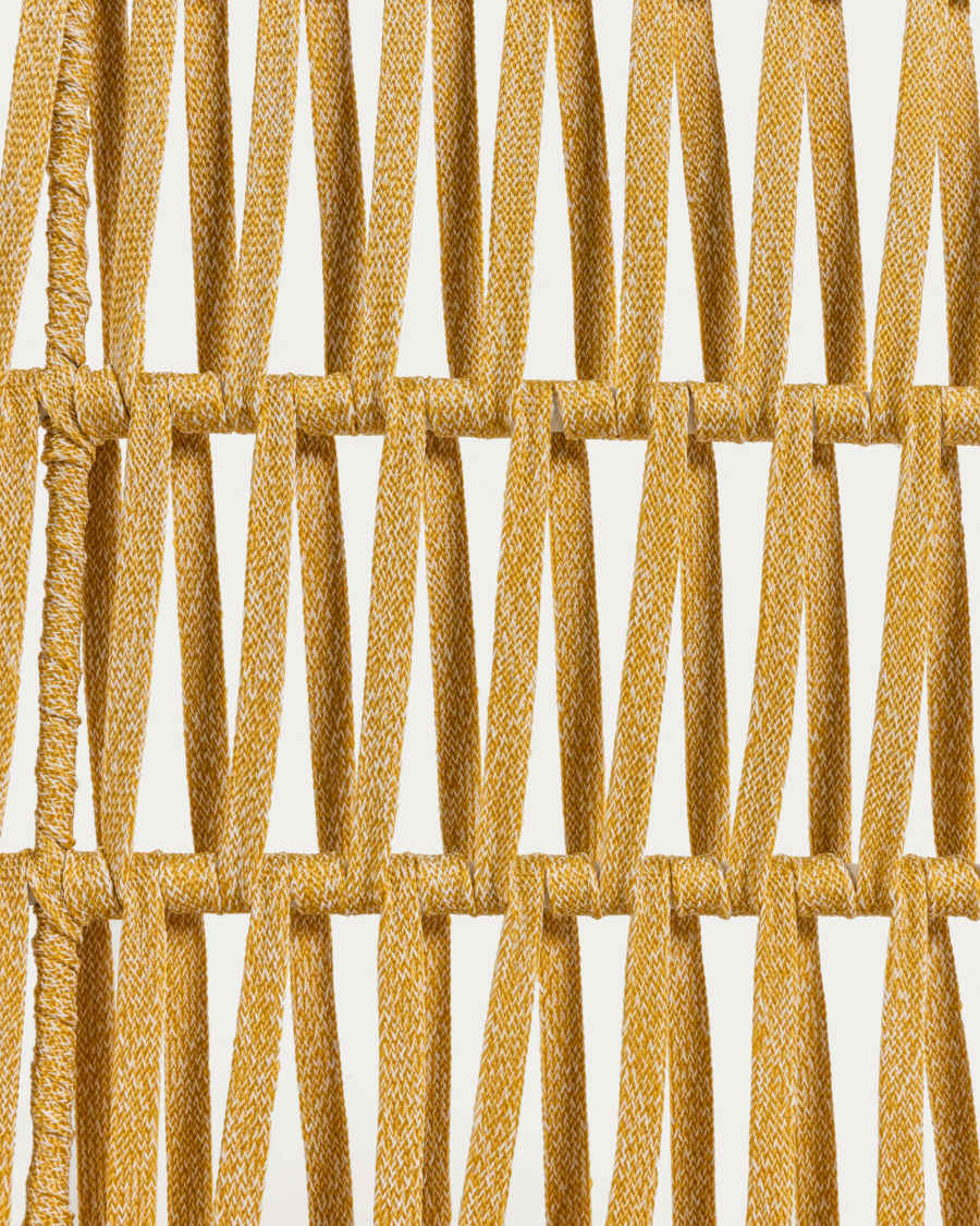 Banc Robyn moutarde 160 cm