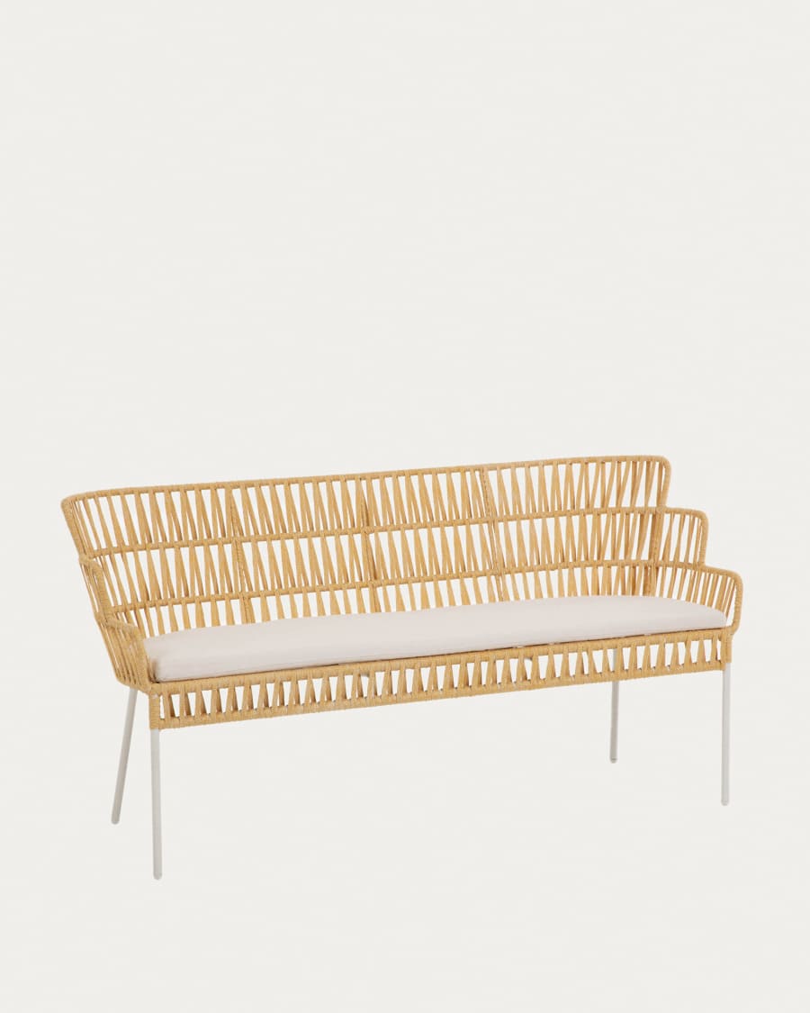 Banc Robyn moutarde 160 cm