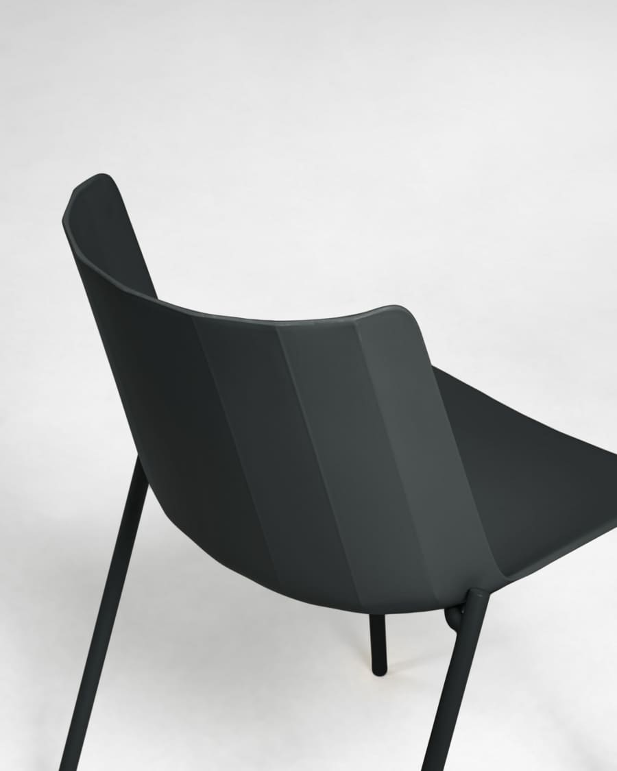 Outdoor Hannia black chair