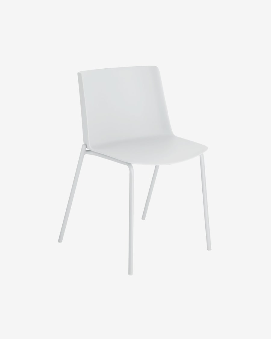 Outdoor Hannia white chair