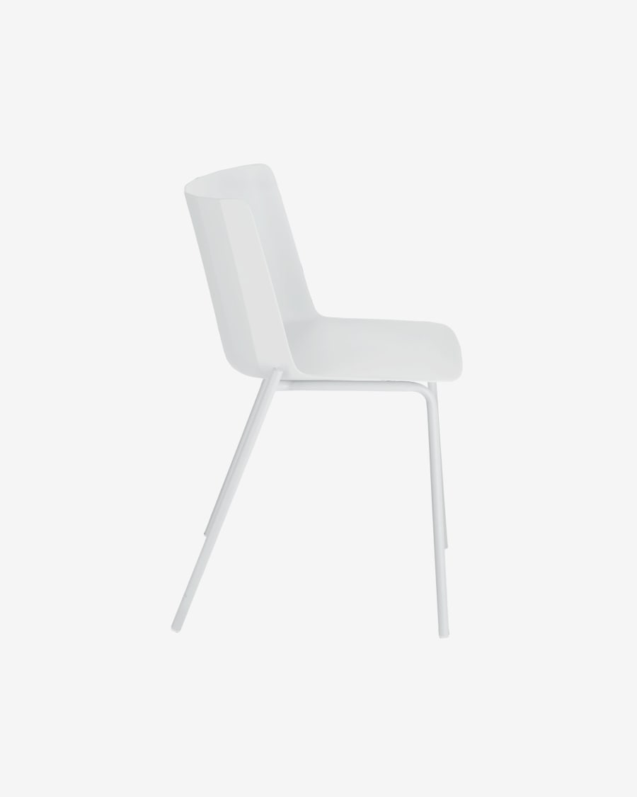 Outdoor Hannia white chair