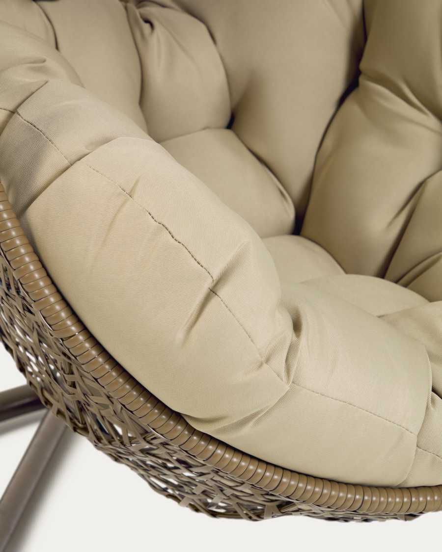 Florina brown hanging chair