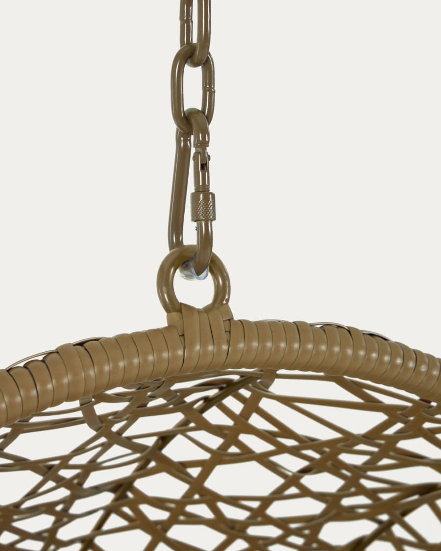 Florina brown hanging chair