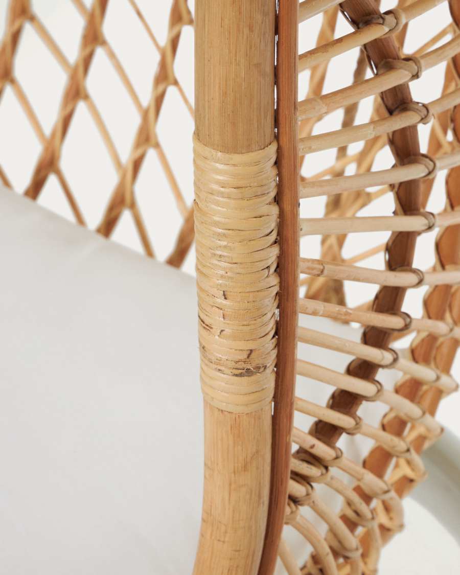 Ekaterina hanging chair with base