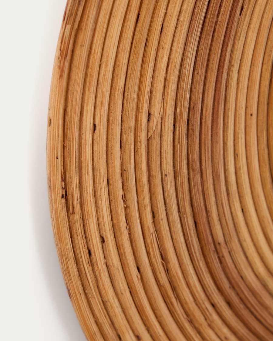 Nalea round rattan mirror Ø 60 cm