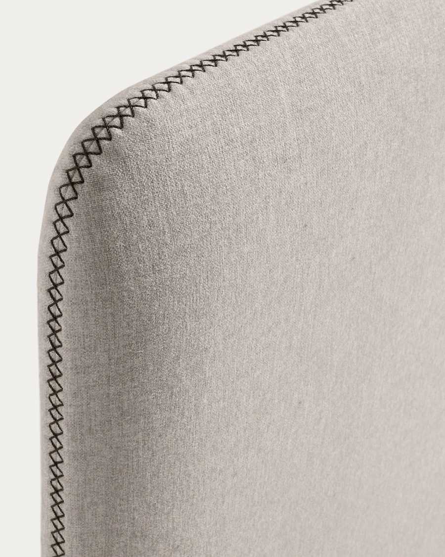 Dyla Bezug in Beige für Bett mit Matratzengröße von 150 x 190 cm