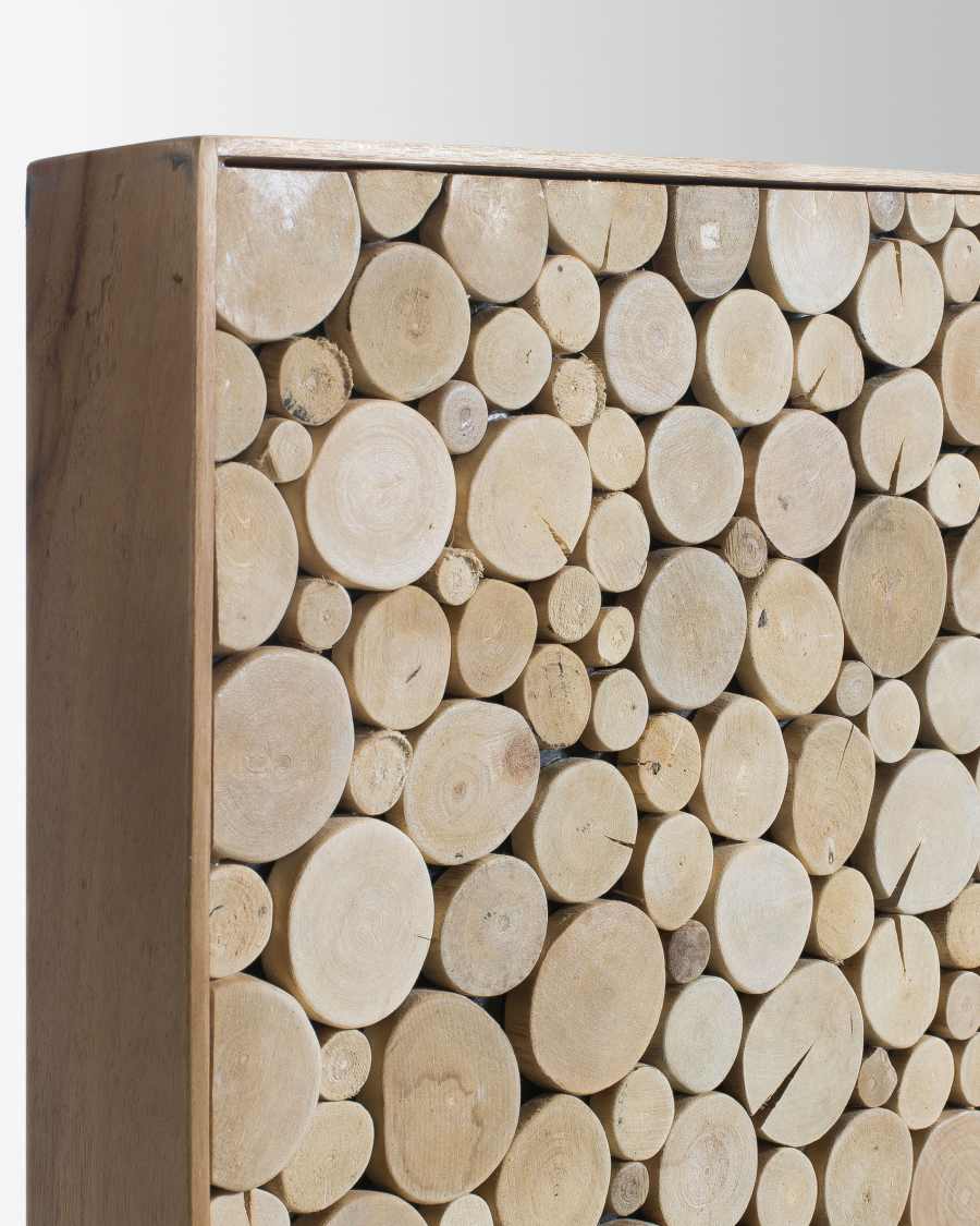 Kron headboard, 105x135 cm natural wood