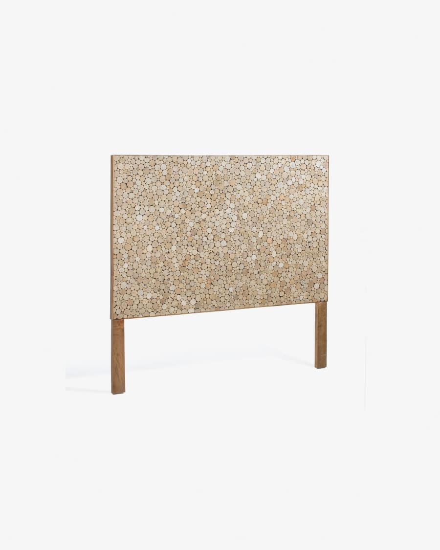 Kron headboard, 105x135 cm natural wood