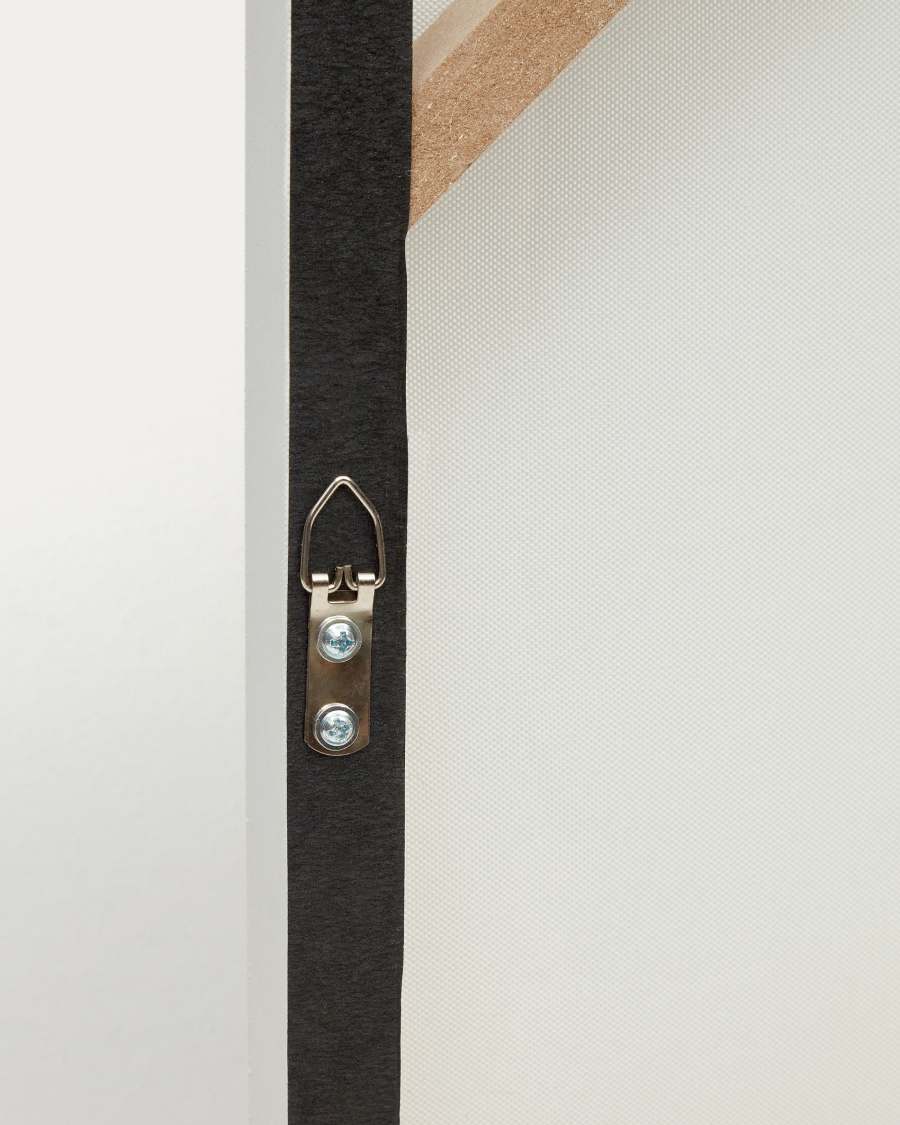 Pineda Leinwand abstrakt weiß 95 x 95 cm