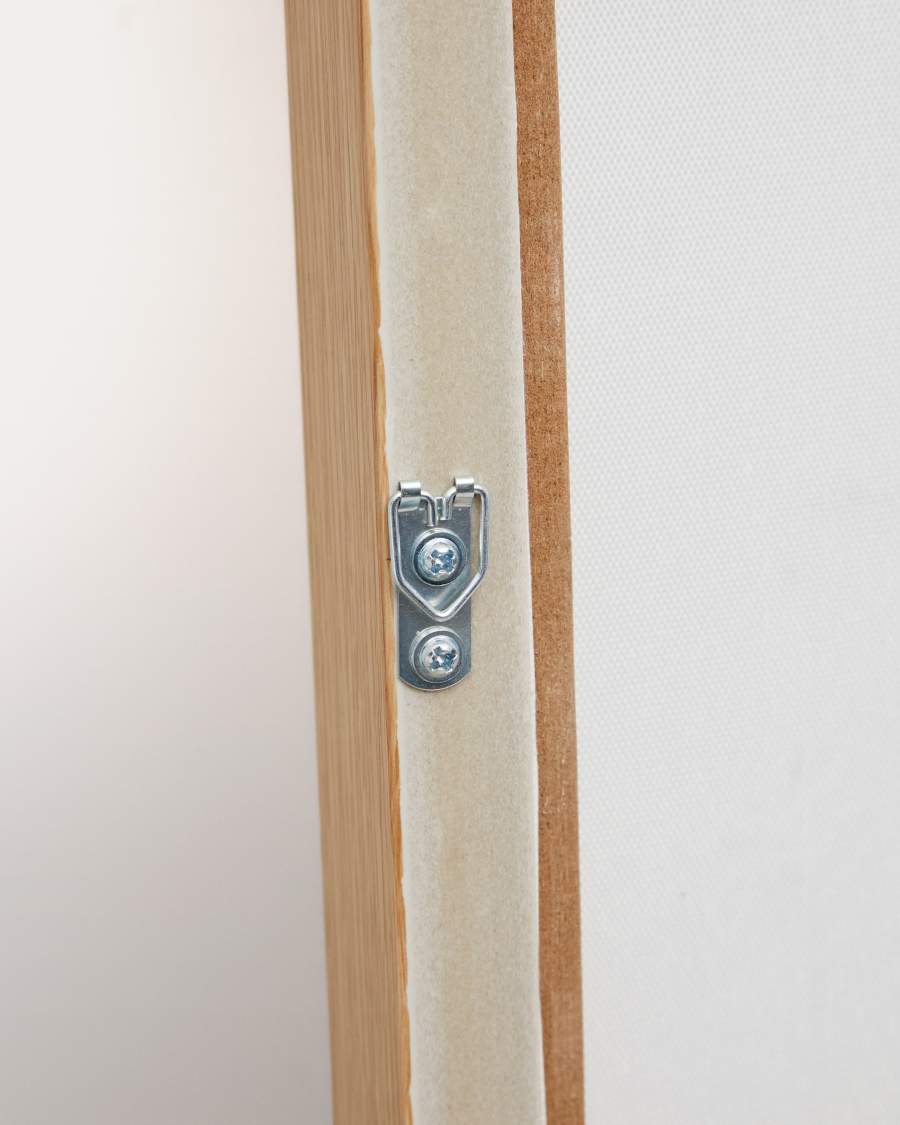 Ensemble Sefri de 2 tableaux blancs 30 x 40 cm