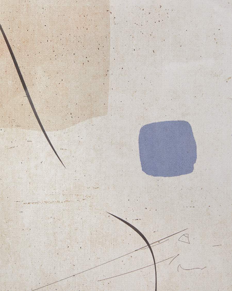 Abstract schilderij Sormi beige 50 x 70 cm