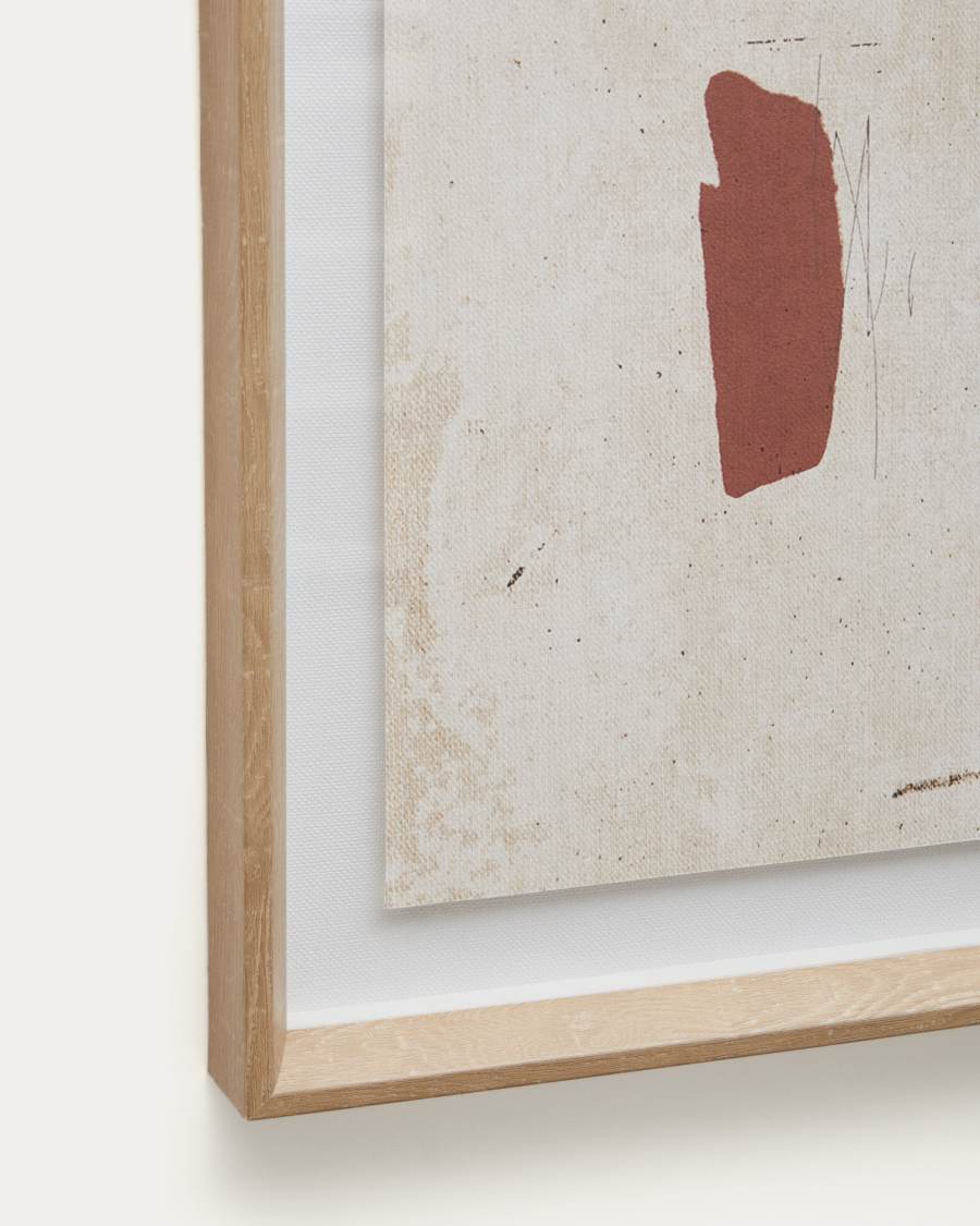 Sormi abstract beige painting 60 x 90 cm