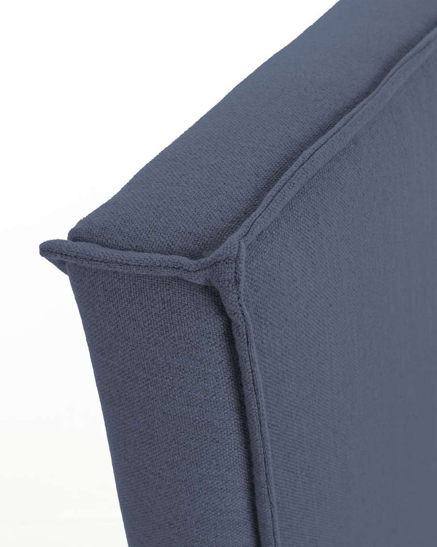 Venla Bezug in Blau für Bett mit Matratze 140 x 190 cm