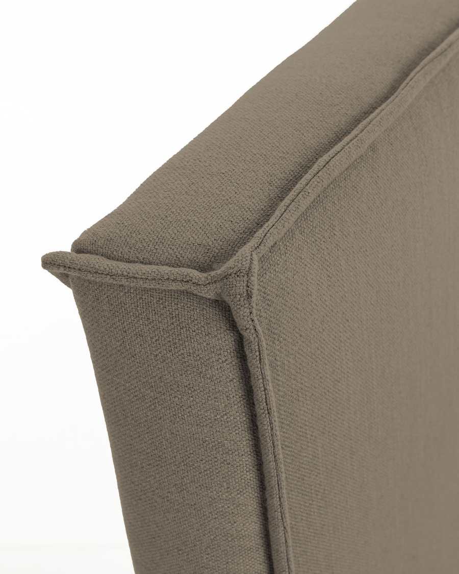 Housse de lit Venla marron pour matelas de 180 x 200 cm