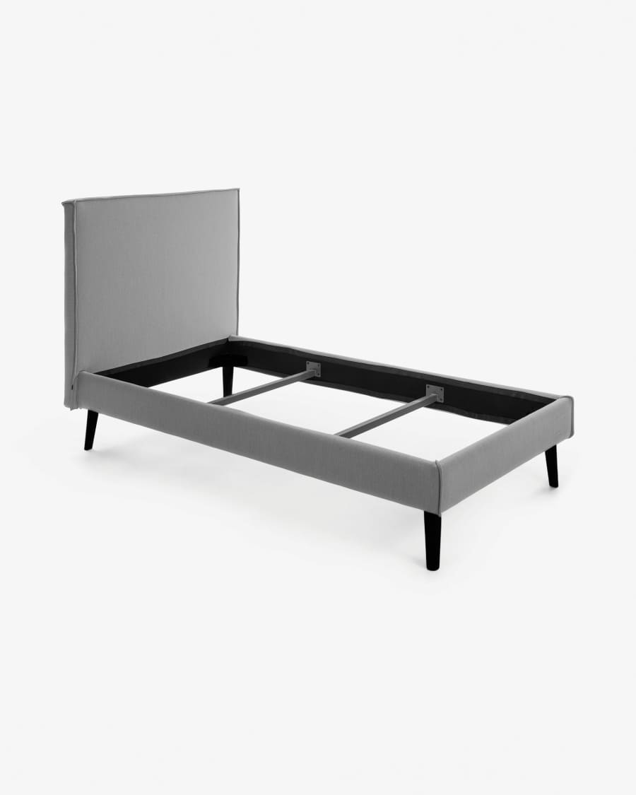 Cama Venla 90 x 190 cm gris