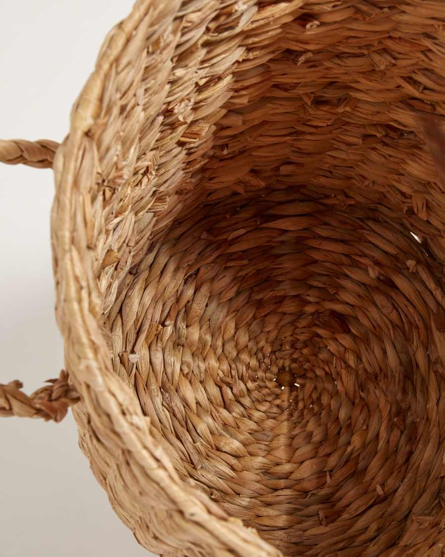 Cesta portabiancheria Yessira in fibra naturale 55 cm
