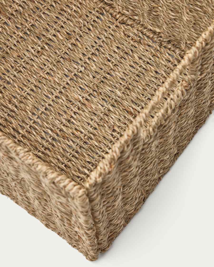 Tossa natural fibre folding box, 32 x 27 cm