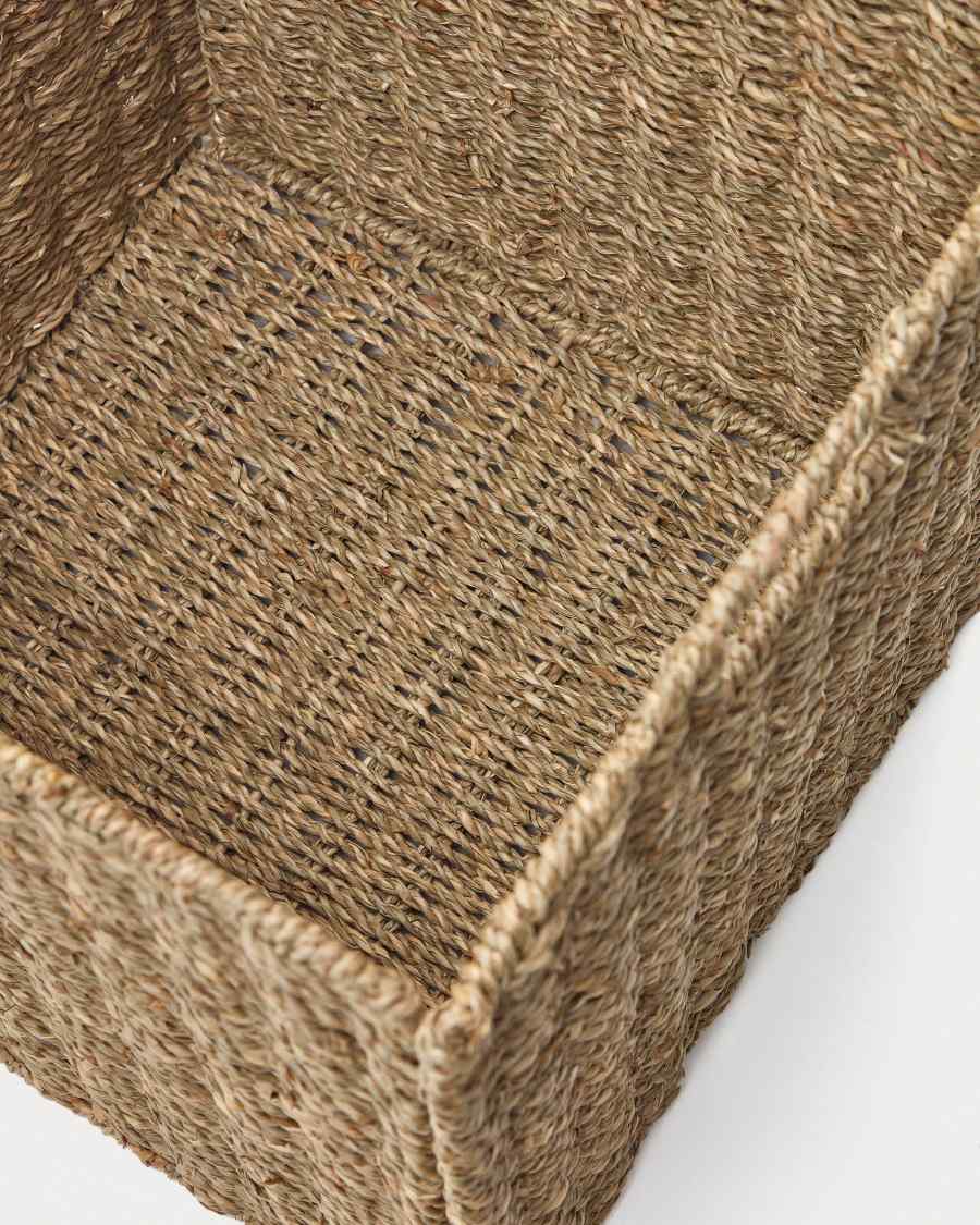 Boite pliable Tossa en fibres naturelles 32 x 33 cm