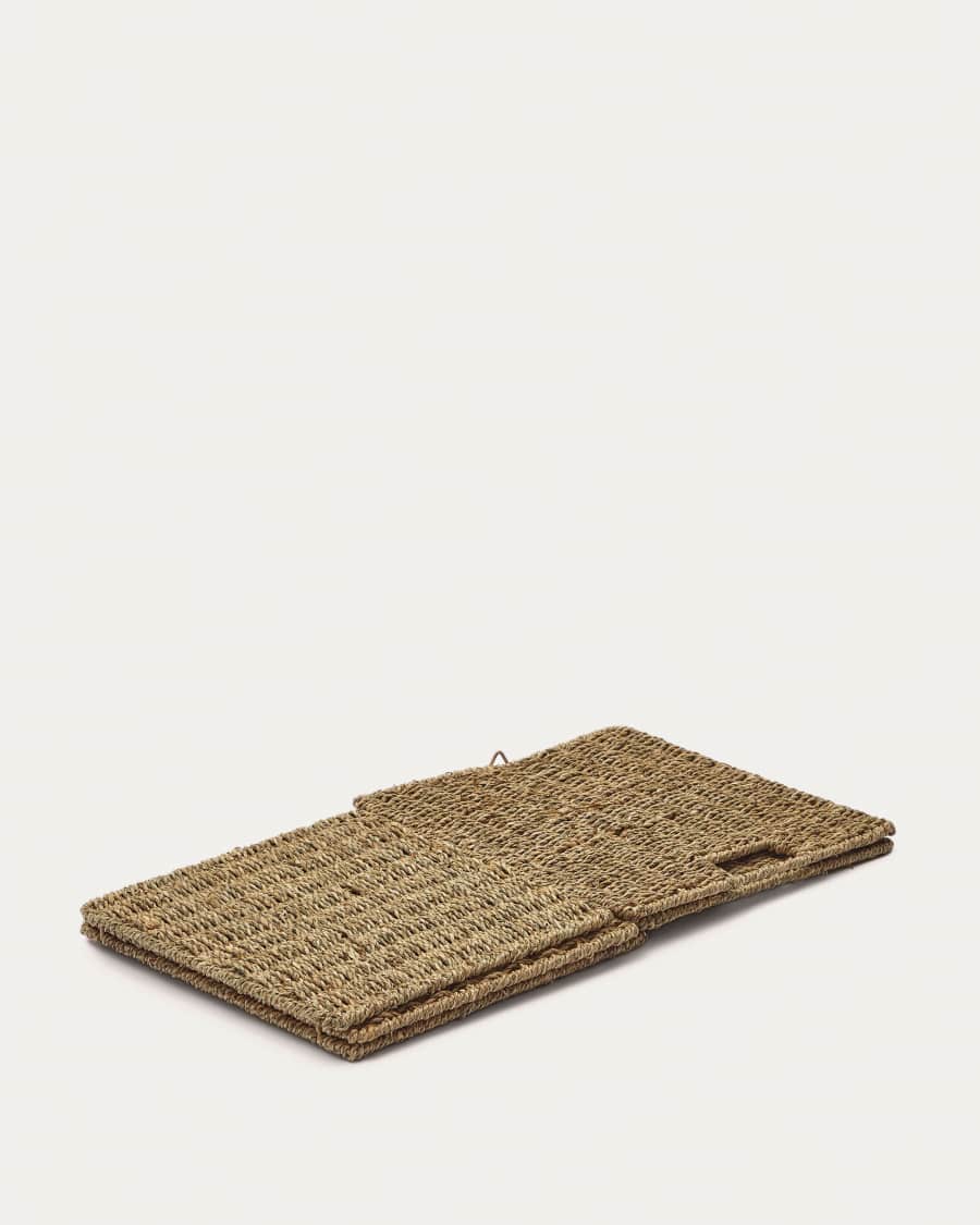 Boite pliable Tossa en fibres naturelles 32 x 33 cm