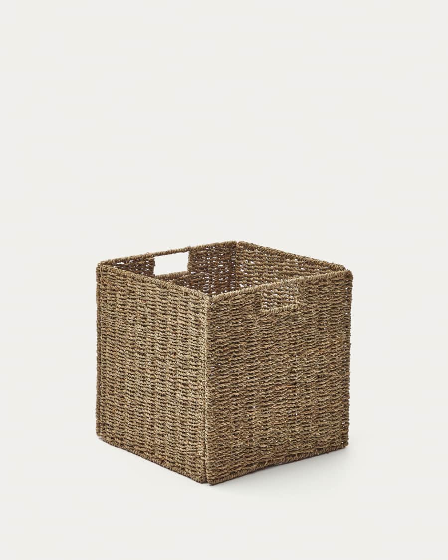 Boite pliable Tossa en fibres naturelles 32 x 33 cm