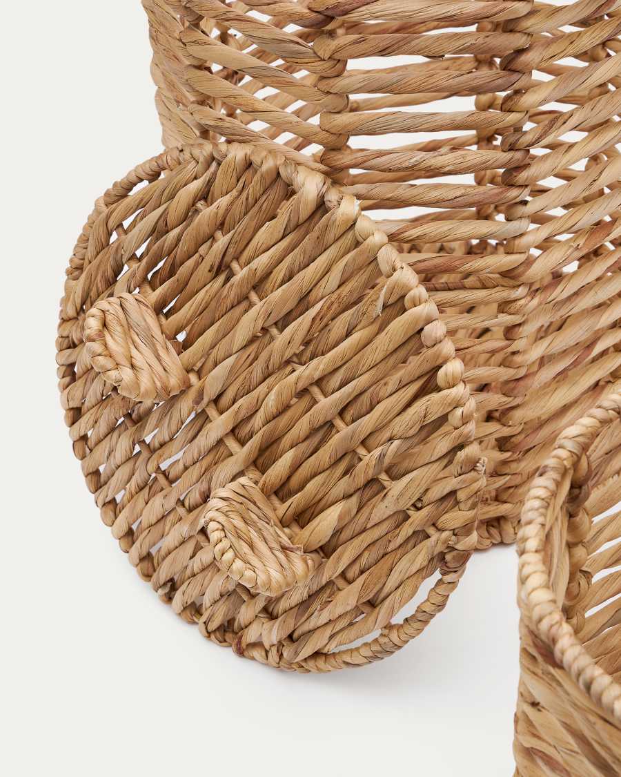 Venezia set of 2 natural fibre children's baskets 40cm / 50cm