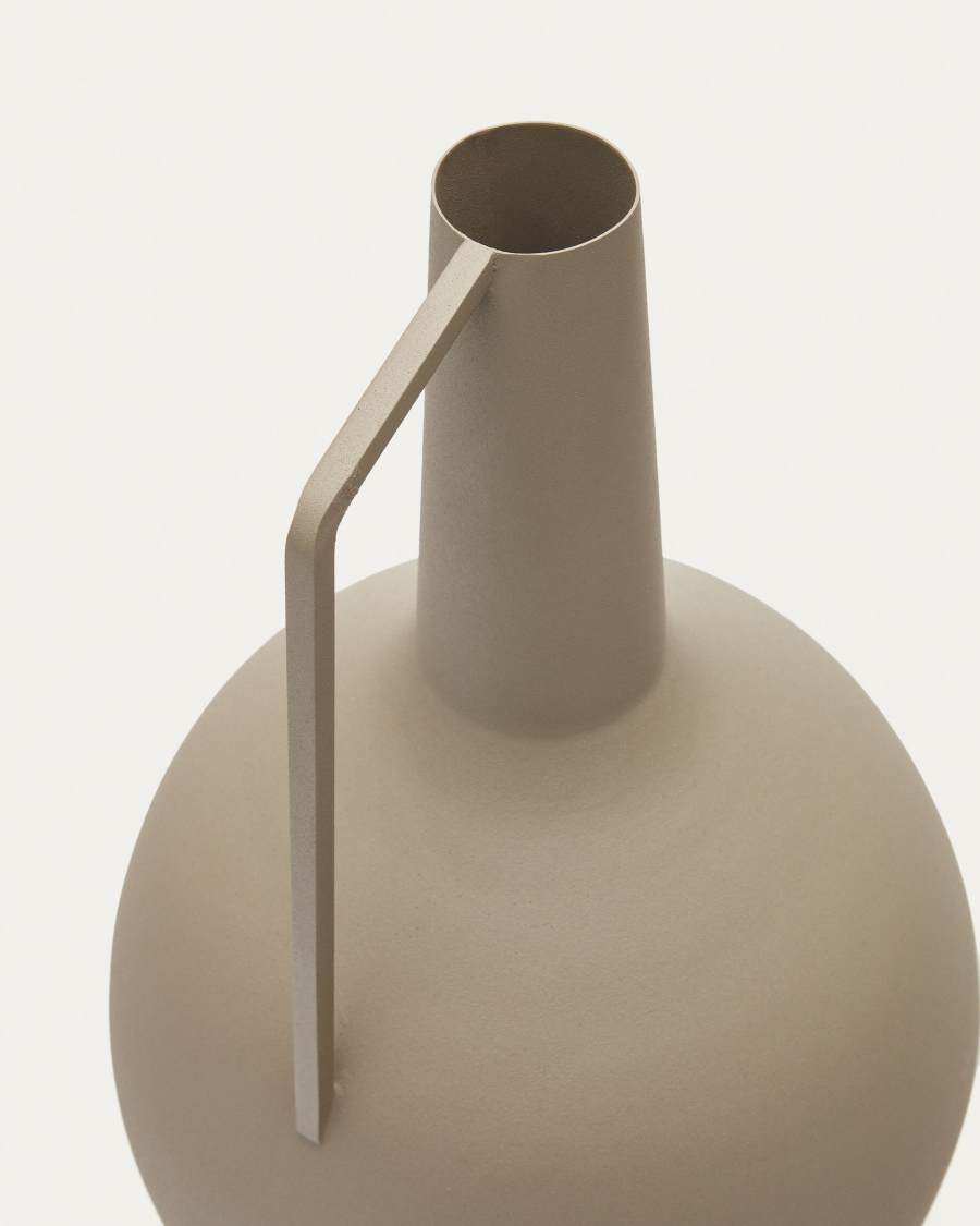 Vaso Regencos in metallo marrone 45 cm