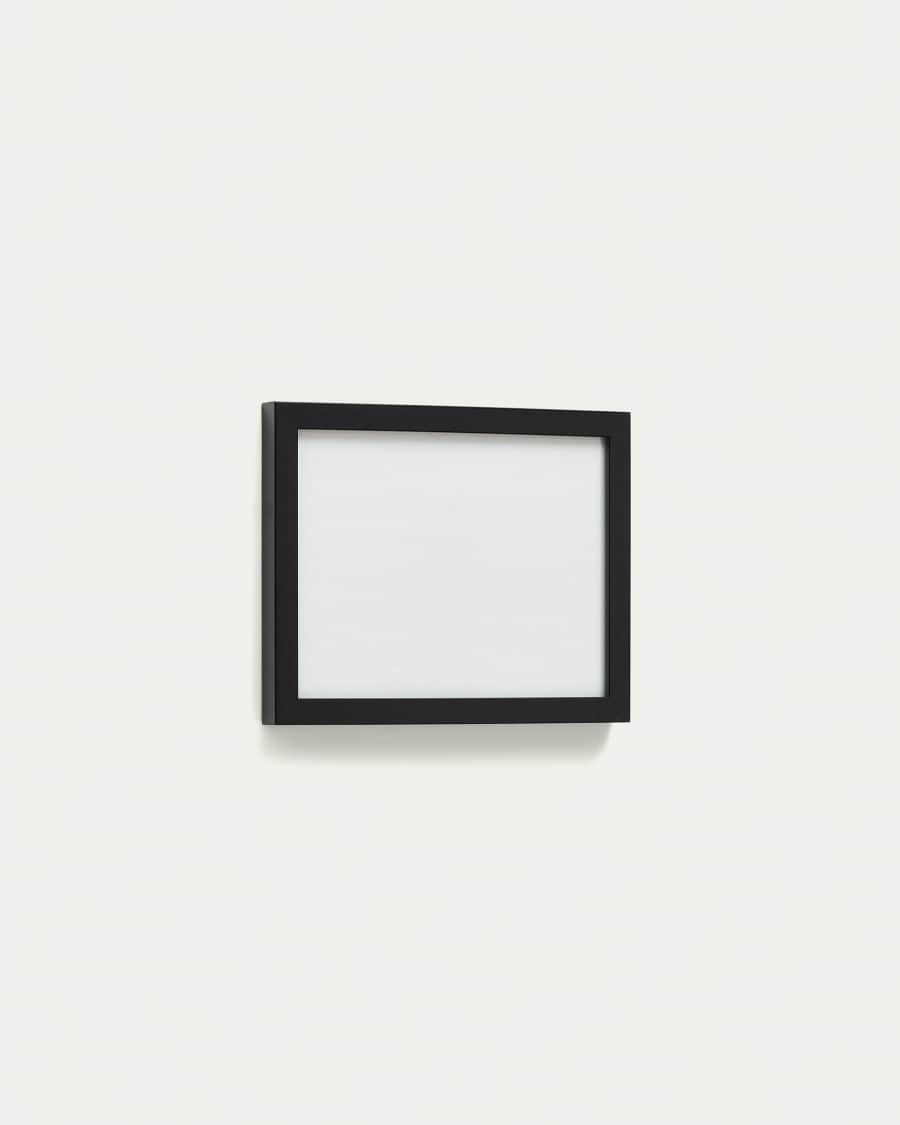 Neale wooden photo frame with black finish, 21 x 28 cm