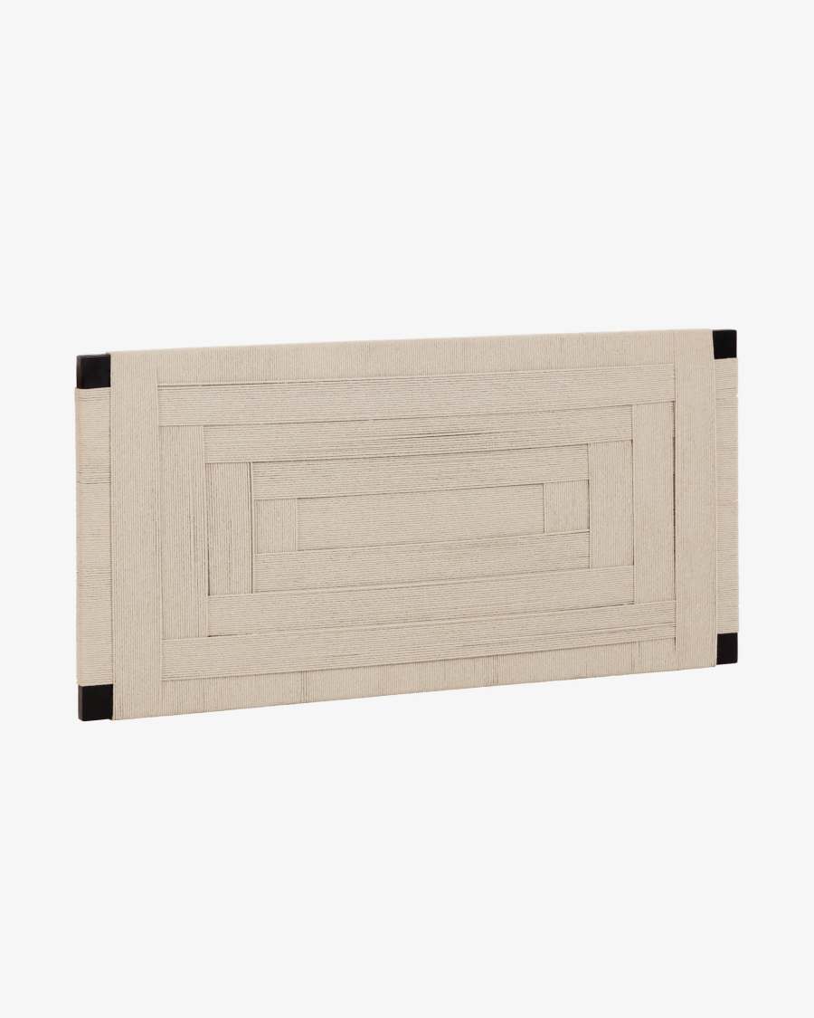 Krysia solid acacia wood headboard, for 160 cm beds