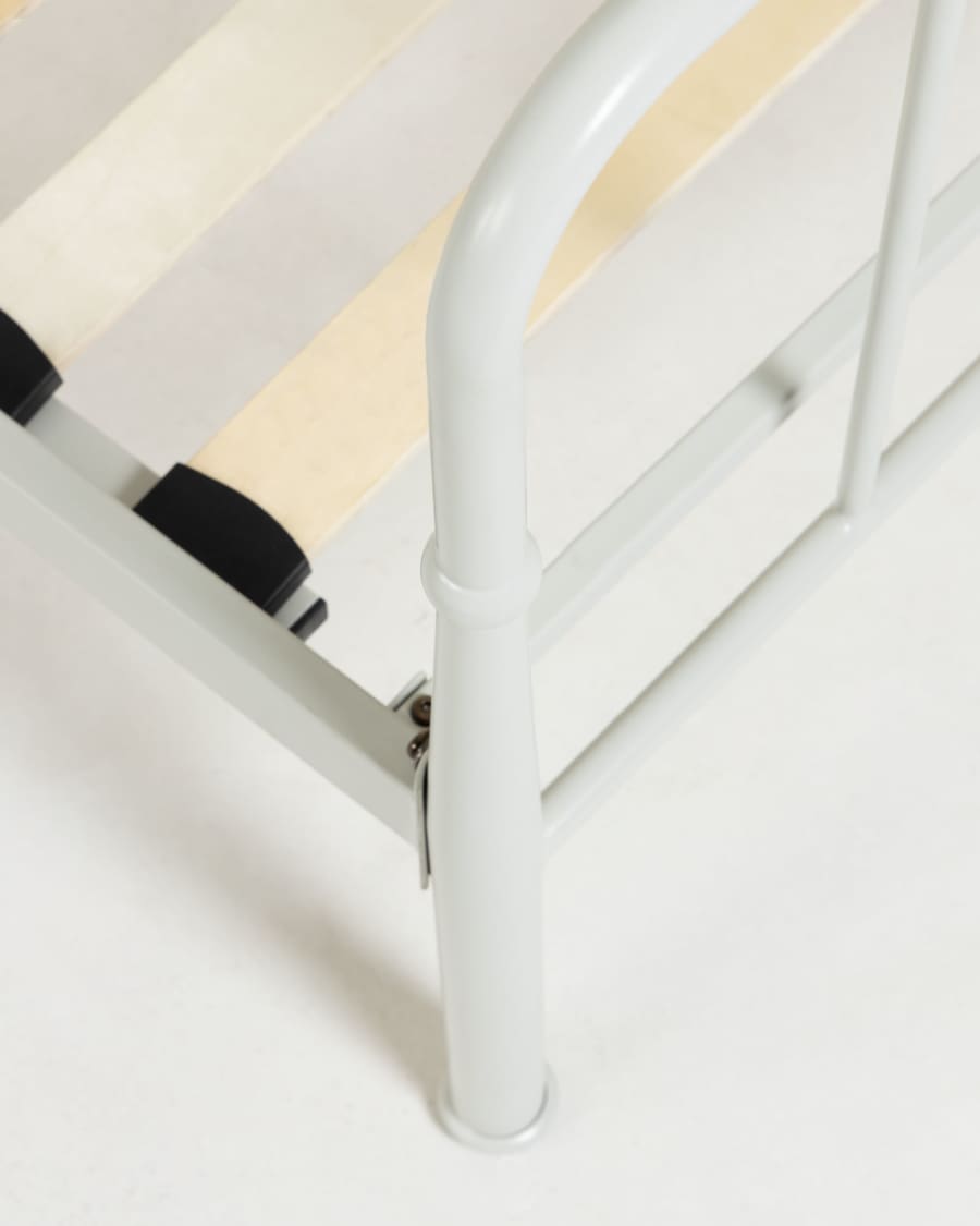 Lit Naomy 160 x 200 cm blanc