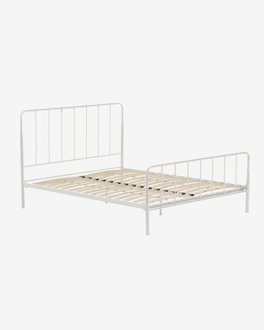 Lit Naomy 160 x 200 cm blanc